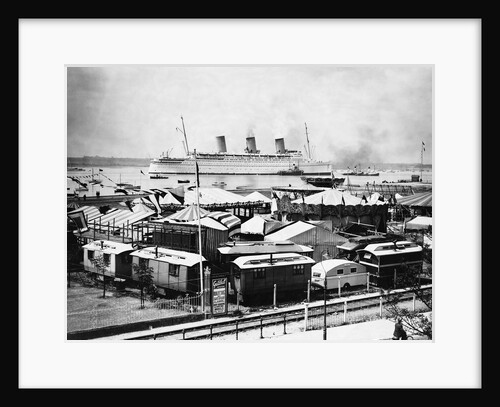 Empress of Britain Sails Past Fair by Anonymous