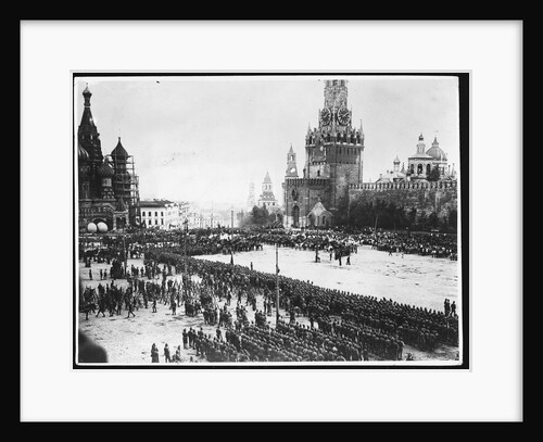 Red Troops Outside the Kremlin by Anonymous