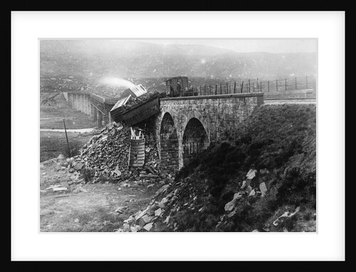 Train Blown Off Tracks by Anonymous