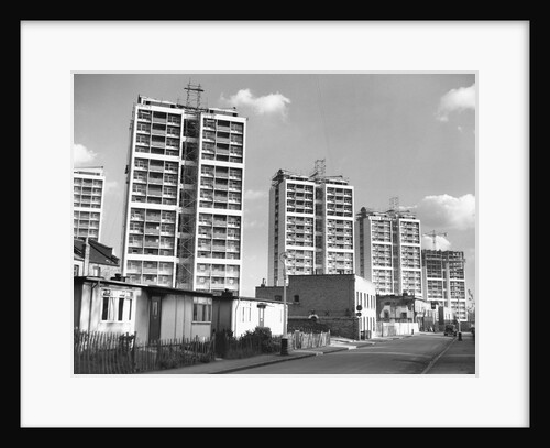 London's Tallest Flats by Anonymous