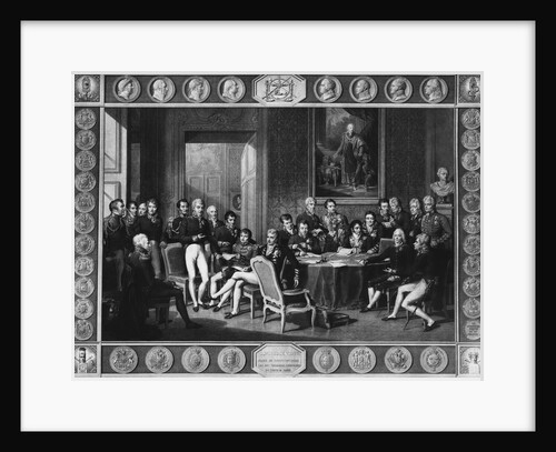 Delegates at the Congress of Vienna by Anonymous