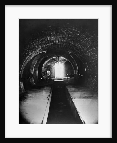 Underground Sewer Photographed By Nadar by Anonymous