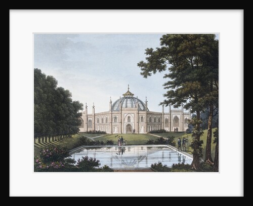 Illustration of Proposed View of the Stable Front at Royal Pavilion by Anonymous