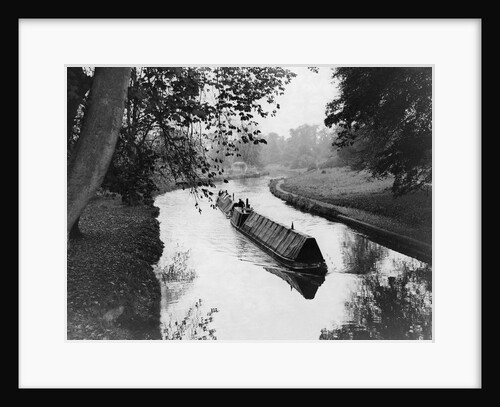 Canal Barge by Anonymous