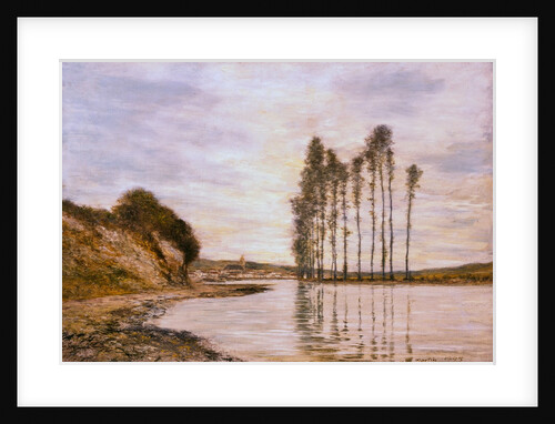 View on the Seine: Harp of the Winds by Homer Dodge Martin