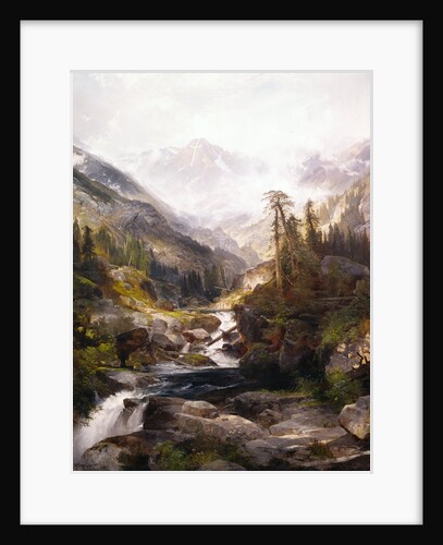 The Mountain of the Holy Cross by Thomas Moran