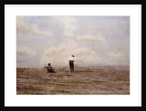 Tending the Fishing Nets by Thomas Eakins