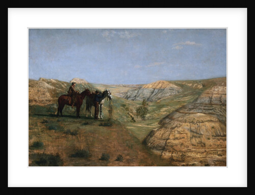 Cowboys in the Badlands by Thomas Eakins