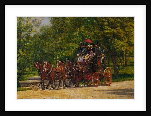 The Fairman Rogers Four-in-Hand by Thomas Eakins