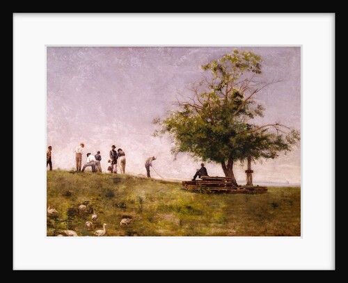 Mending the Net by Thomas Eakins