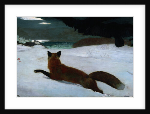 The Fox Hunt by Winslow Homer