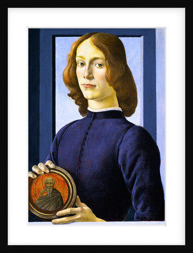 Portrait of a Young Man by Botticelli