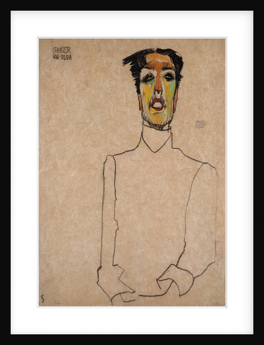 Singer van Osen by Egon Schiele