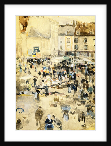 European Street Scene by Maurice Prendergast