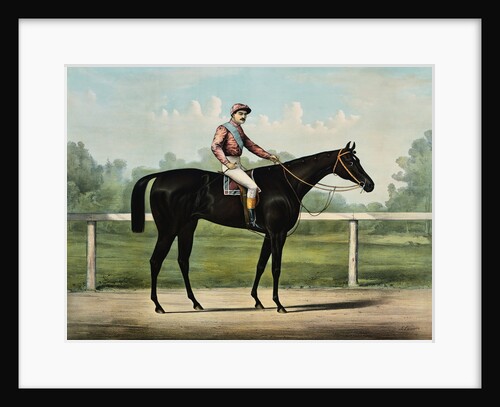 The Great Racer Kingston by Currier & Ives