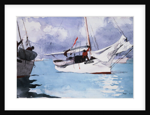 Fishing Boats, Key West by Winslow Homer