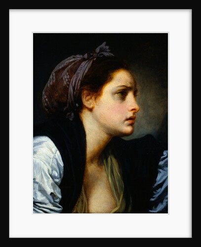 Head of a Woman by Jean Baptiste Greuze