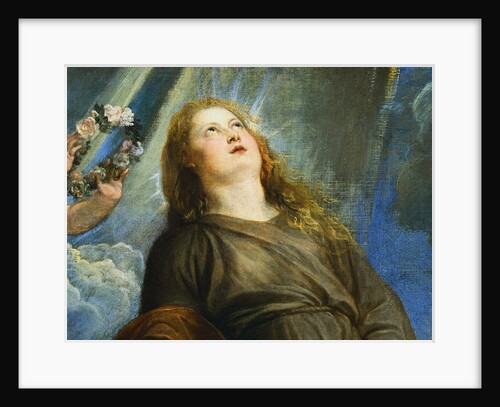 Face of Rosalie from Saint Rosalie Interceding for the Plague-Stricken of Palermo by Anthony van Dyck