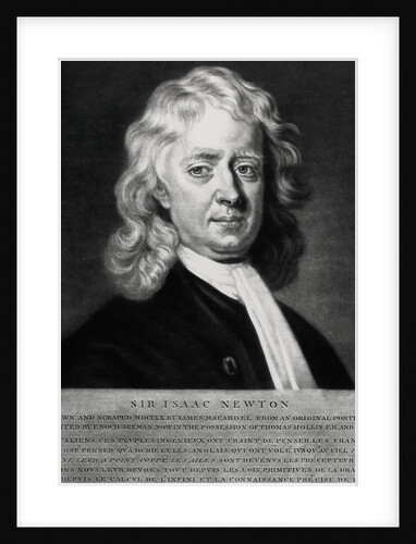 Portrait of Sir Isaac Newton by Anonymous