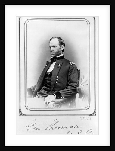 William Tecumseh Sherman by Anonymous