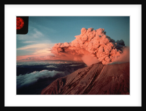 Mount St. Helens Eruption by Anonymous