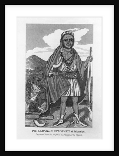 Wampanoag Chief King Philip by Anonymous