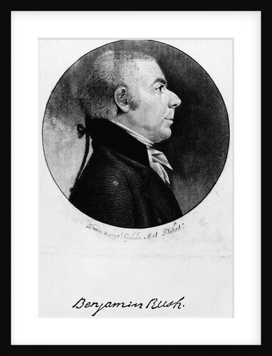 Profile Portrait of Benjamin Rush by Anonymous