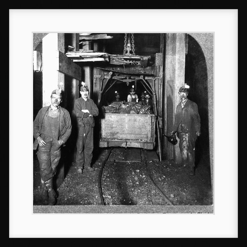 Loading Cage With Car of Coal by Anonymous