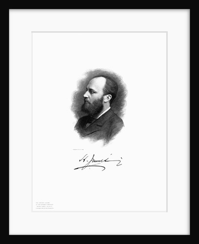 Writer Henry James by Anonymous