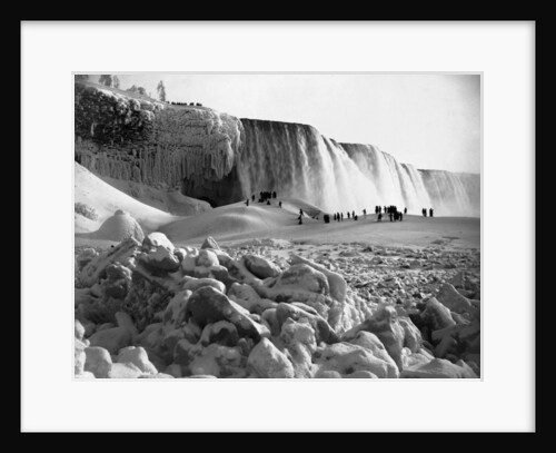 Niagara Falls in Winter by Anonymous