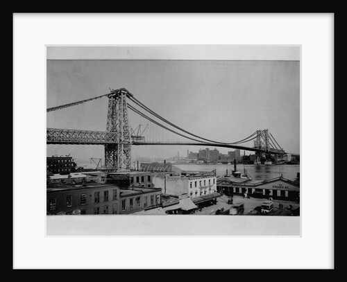 Williamsburg Bridge, New York by Anonymous