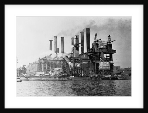 New York Edision Company Power Plant by Anonymous