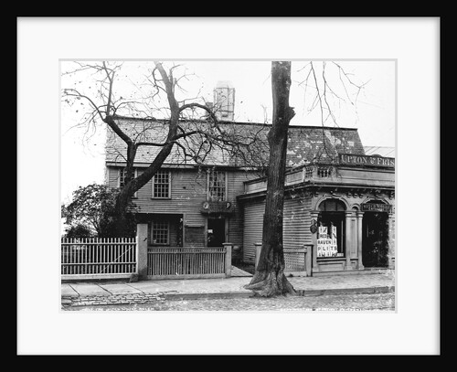 The witch house, Salem by Henry Peabody