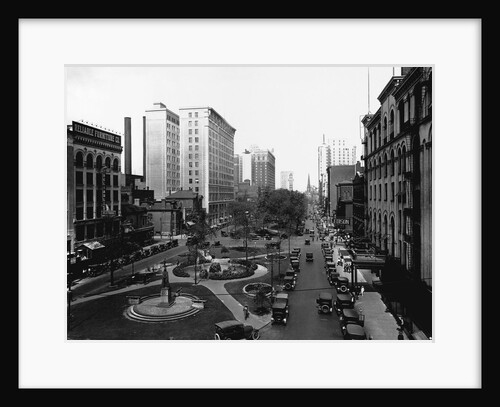 Washington Boulevard, Detroit, 1920 by Anonymous
