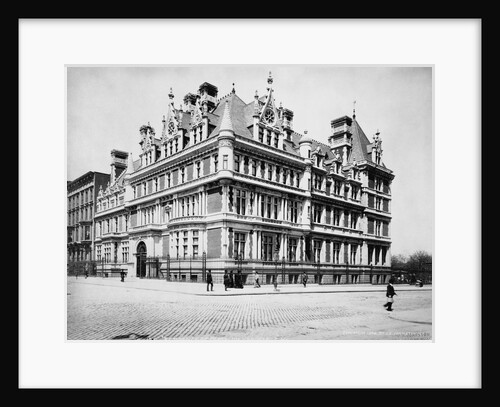Exterior View of Cornelius Vanderbilt II Residence by Anonymous