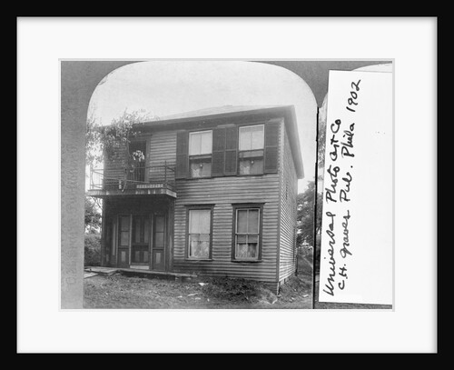 William McKinley's Birthplace by Anonymous