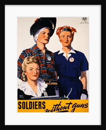 Soldiers Without Guns Poster by Adolph Treidler