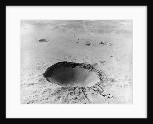 Crater Left by Atomic Blast by Anonymous