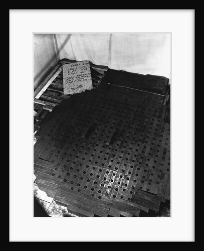 Fermi's Atomic Pile Under Construction by Anonymous