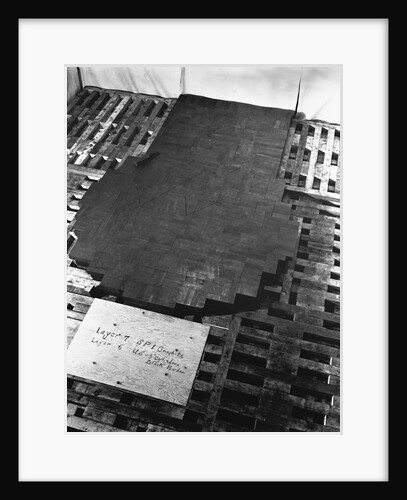Fermi's Atomic Pile Under Construction by Anonymous