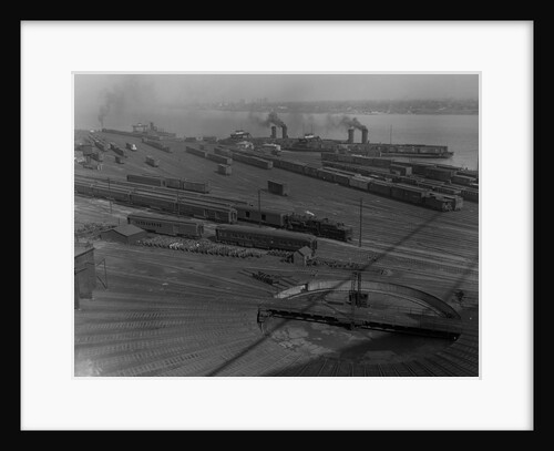 Freight Yard by Anonymous