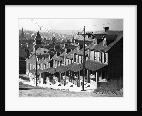 Stepped Row Houses by Anonymous