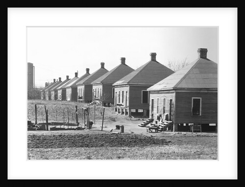 Steelmill Workers' Houses by Anonymous