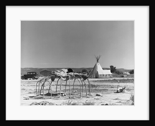 Cheyenne Sweathouse by Anonymous