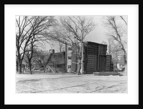 Overturned Houses by Anonymous