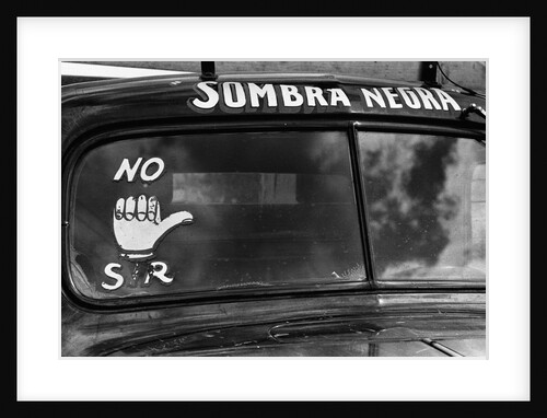 No Hitchhiking by Anonymous