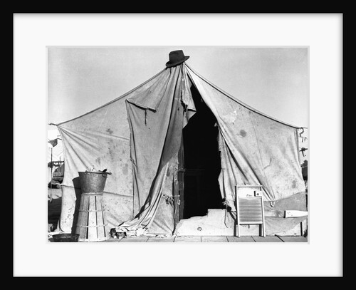Tent in Labor Camp by Anonymous