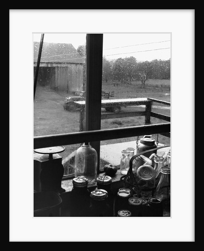 Rainy Day on a Farm by Anonymous