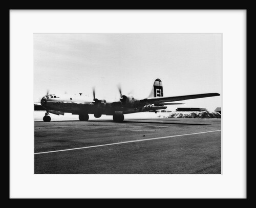 Enola Gay Preparing for Takeoff by Anonymous