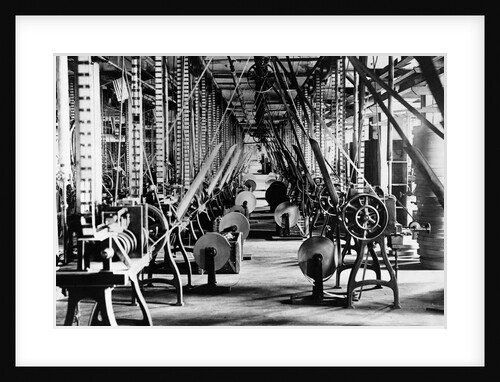 Interior of a Match Box Factory by Anonymous